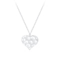 Cadena plata ley 925 con dije de Corazón