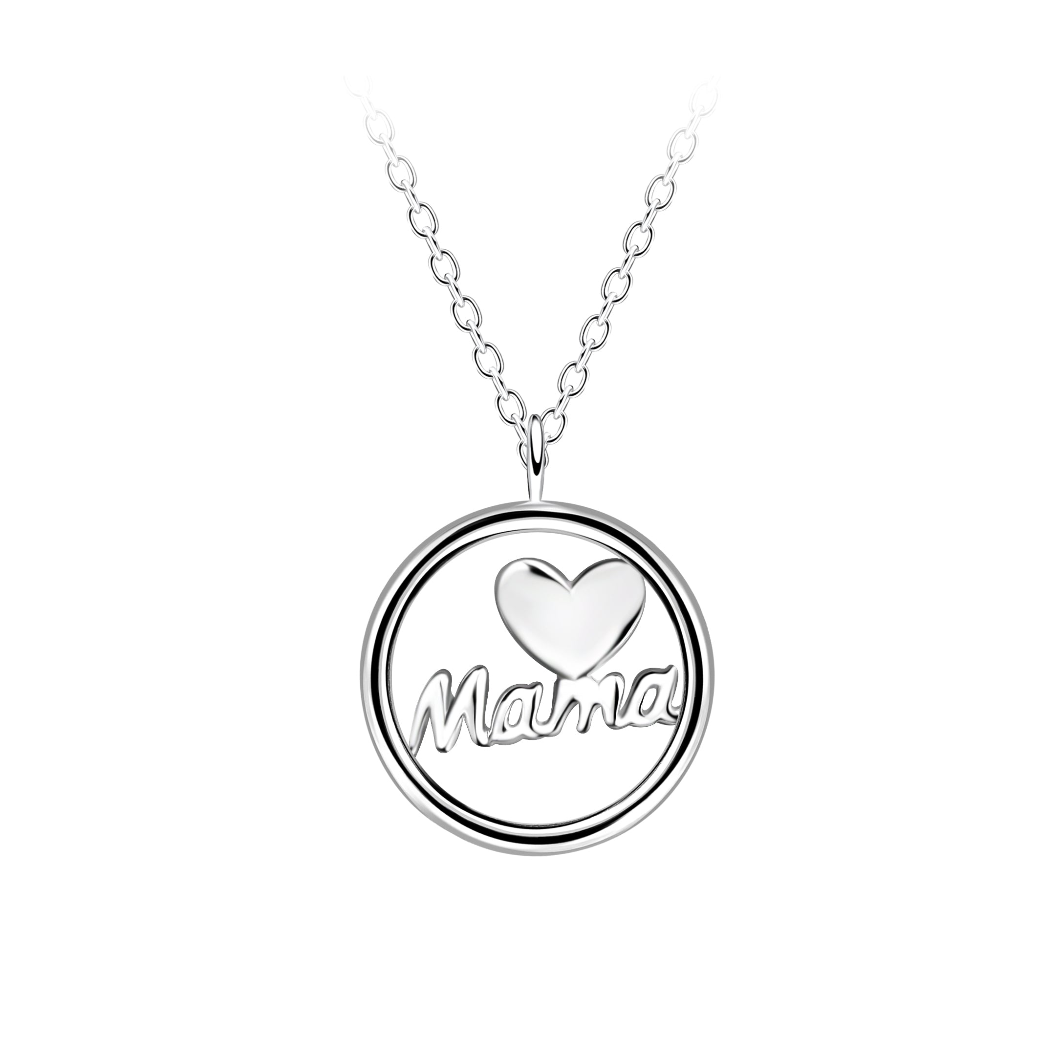 Collar de plata de mamá