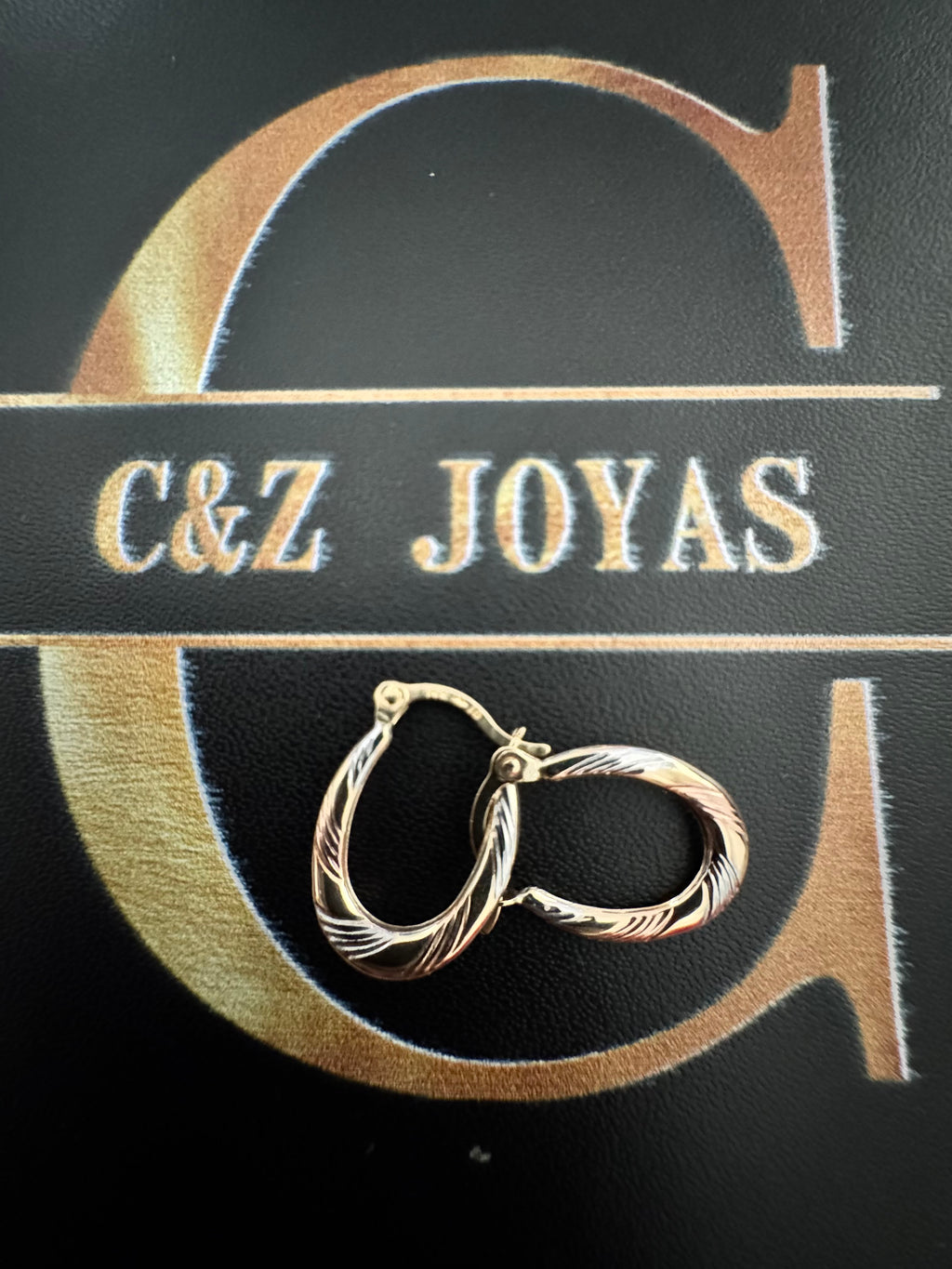 Candongas de oro 14k