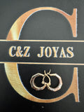 Candongas de oro 14k