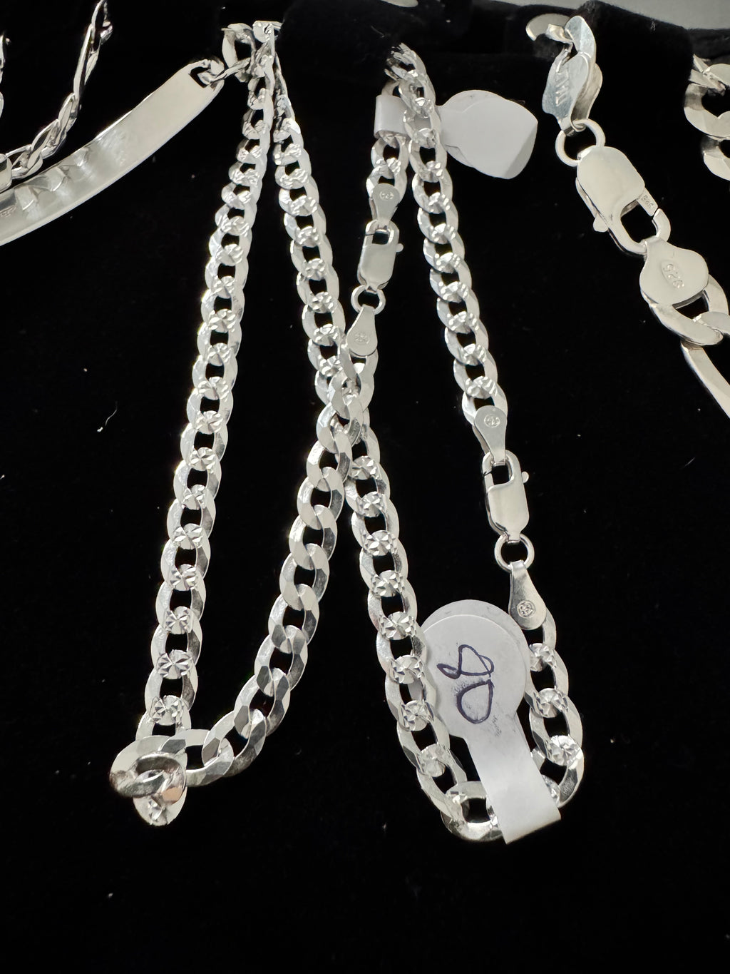 Brazalete plata hombre