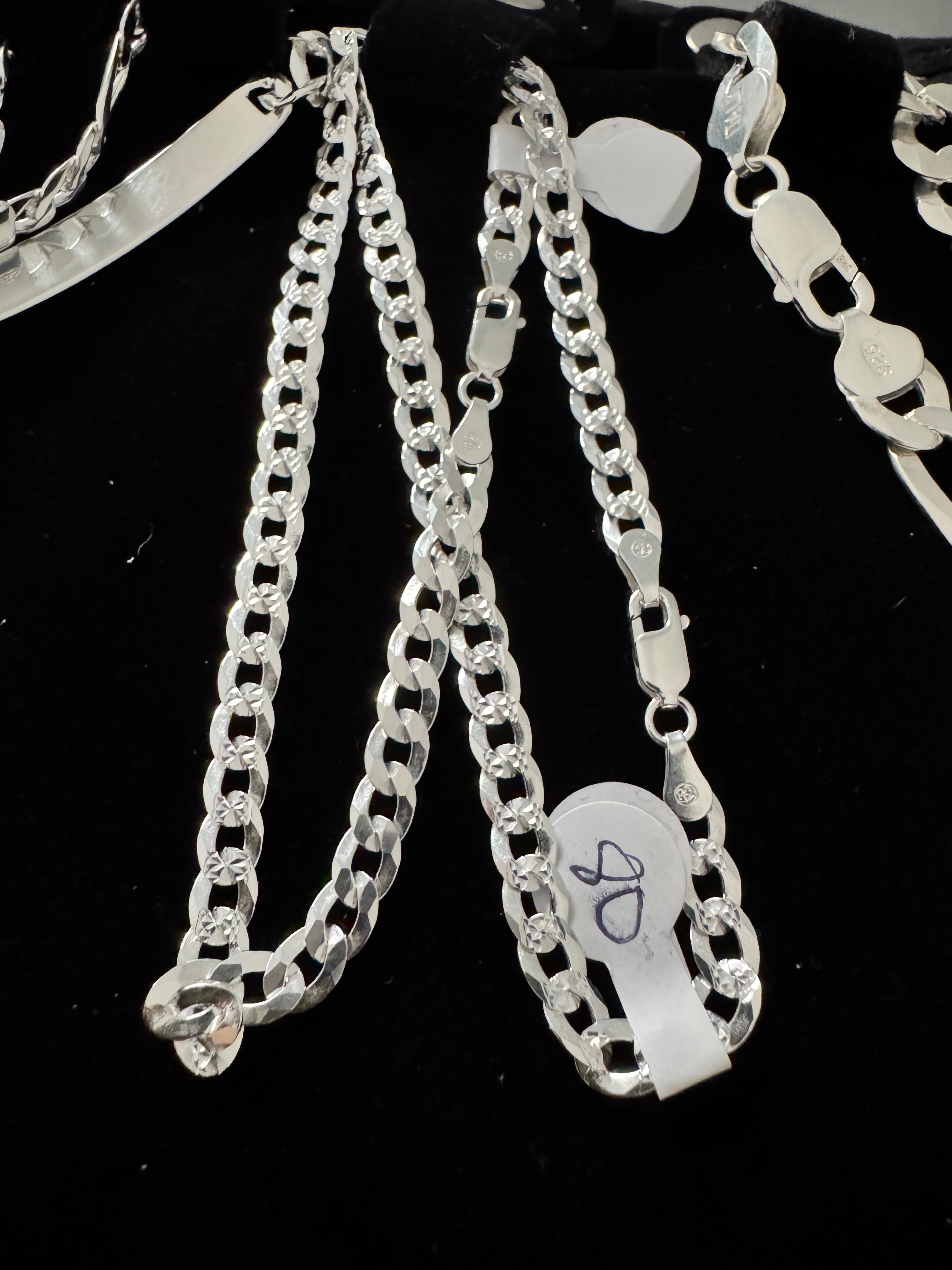 Brazalete plata hombre