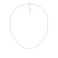 Collar corazones de plata