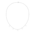 Collar de estrella de plata